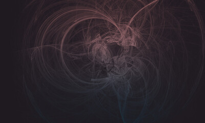 light waves on black background, perfect for desktop wallpaper