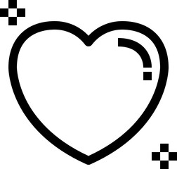 heart outline icon