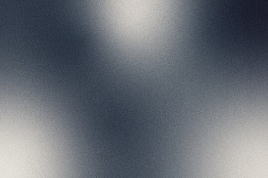 Digital noise gradient. Monochrome texture. Nostalgia, vintage, retro 80s, 90s style. Abstract grunge background. Wall, wallpaper, template, print. Black and white, gray, deep blue, beige pastel color