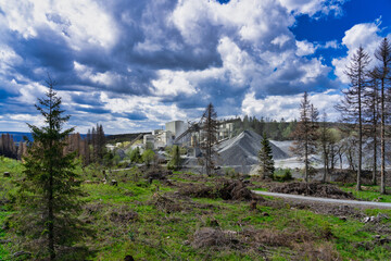 Diabas-Steinbruch Huneberg im Harz