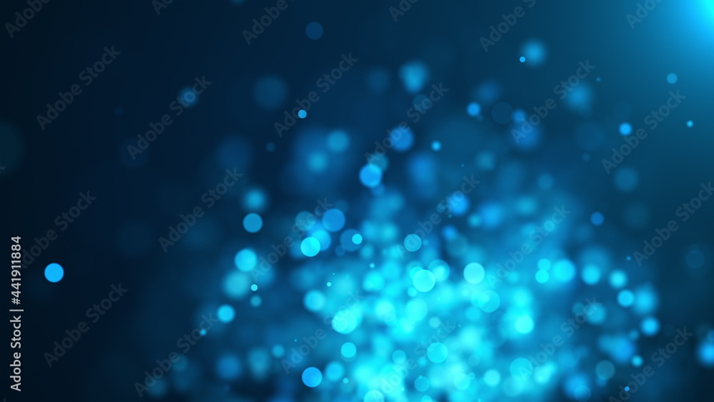 Aufkleber shimmering stream rushing by curving 3d render line. dusty burst energy in outer fantasy space flyin
