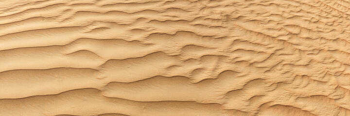 Fototapeta na wymiar Dubai desert sand panorama in United Arab Emirates