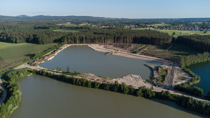 Naklejka premium Lake Klausensee
