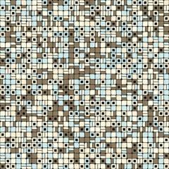 Abstract Geometric Pattern generative computational art illustration