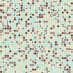 Fototapeta premium Abstract Geometric Pattern generative computational art illustration