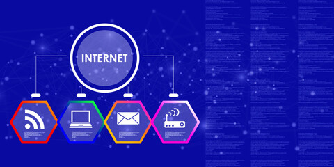 Digital Abstract technology background,2d illustration