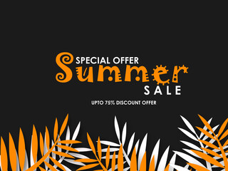 special sale offer for summer season.