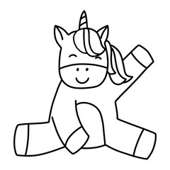 Cute Magic Unicorn vactor for web, wedsite, application, presentation, Graphics design, branding, etc.