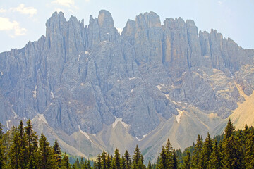 The Dolomiltes, a mountain range in northeastern Italy