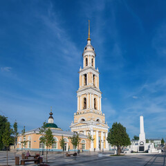 Fototapeta na wymiar View of St. John the Evangelist Church (Ioanna Bogoslova) at sunny day. Kolomna, Moscow Oblast, Russia.