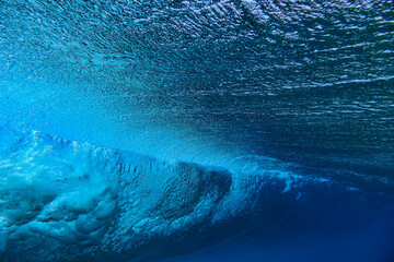 Underwater shot of ocean wave, Indian Ocean