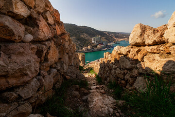 The bay of Balaklava. Sevastopol. Crimea. Russia