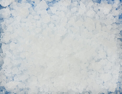 Close up background texture of crushed ice