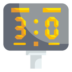 scoreboard flat icon