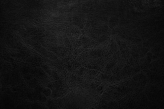 Dark black leather texture background. Abstract background concept © Ton Photographer4289