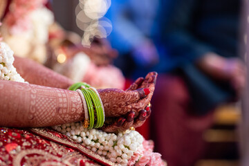 Henna design , saree , bride , traditional hindu wedding , Rajasthan, royal India