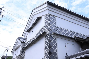 日本の岡山県玉野市八浜の美しい風景