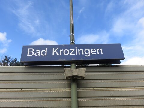 Bad Krozingen Bahnhof Schilde