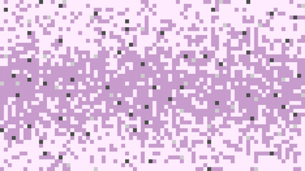 Fototapeta premium Halftone squares. Vector stylized geometric pattern and background. Falling pixels. Abstract mosaic. Vector illustration.