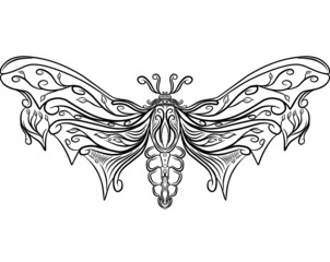 butterfly tatto design