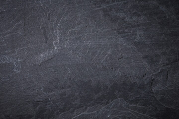 Dark grey and black slate background or texture