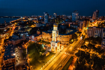 Aerial city view