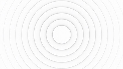 Background with a pattern of many rings, computer generated. 3d rendering of abstract circle set