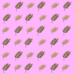 Abstract pattern palm. Good for Poster, T-Shirt, Print and others. 