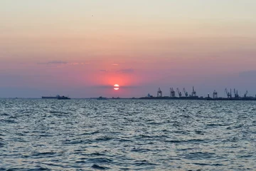 Gardinen sunset over the sea © Sandor