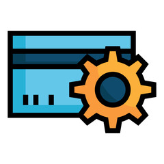 card filled outline icon