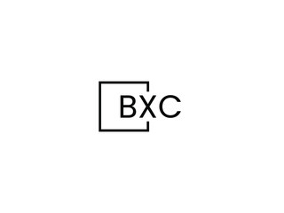 BXC Letter Initial Logo Design Vector Illustration