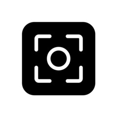 Screenshot icon with square style