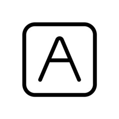 Automatic symbol icon with square style