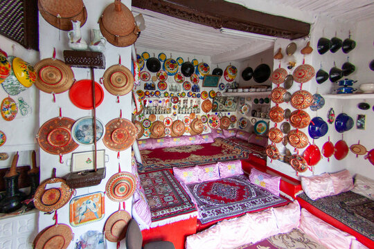 Traditional wall decor in Gey Gar (traditional Harari house)
