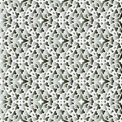 Silver metallic gradient with repeat Pattern . Abstract metallic background