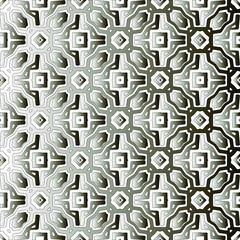 Silver metallic gradient with repeat Pattern . Abstract metallic background