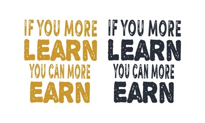 Motivational quotes and typography tee shirt banner poster design