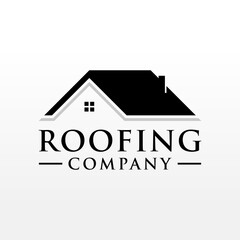 Real estate roof logo design inspiration