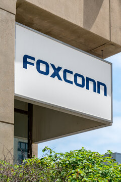 Foxconn Regional Headquarters Office Facility and Trademark Logo