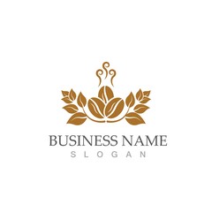 Obraz premium coffee bean icon vector