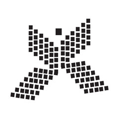 Fototapeta premium X Factor symbol. For clothing and apparel and poster uses. Also for kids fashion.