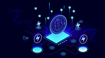 Lightning Network Bitcoin transfer digital asset.