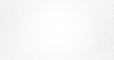 Abstract. White halftone dot background. light and shadow . Vector.