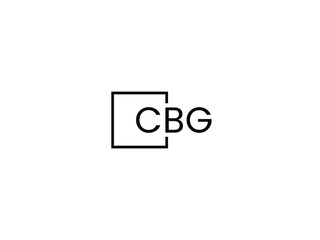 CBG Letter Initial Logo Design Vector Illustration