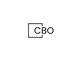 Obraz premium CBO Letter Initial Logo Design Vector Illustration