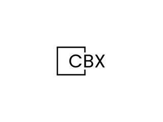CBX Letter Initial Logo Design Vector Illustration