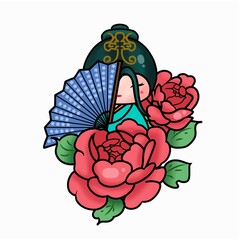 little doll japan culture shy