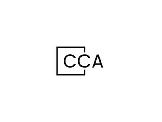 Fototapeta na wymiar CCA Letter Initial Logo Design Vector Illustration