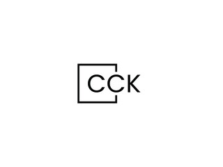 CCK Letter Initial Logo Design Vector Illustration