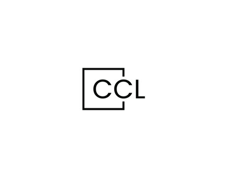 CCL Letter Initial Logo Design Vector Illustration